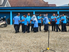 Perumda Air Minum Tirta Saiyo Pasaman Terapkan Tradisi Baru: Setelah Apel, Pegawai Wajib Saling Memaafkan